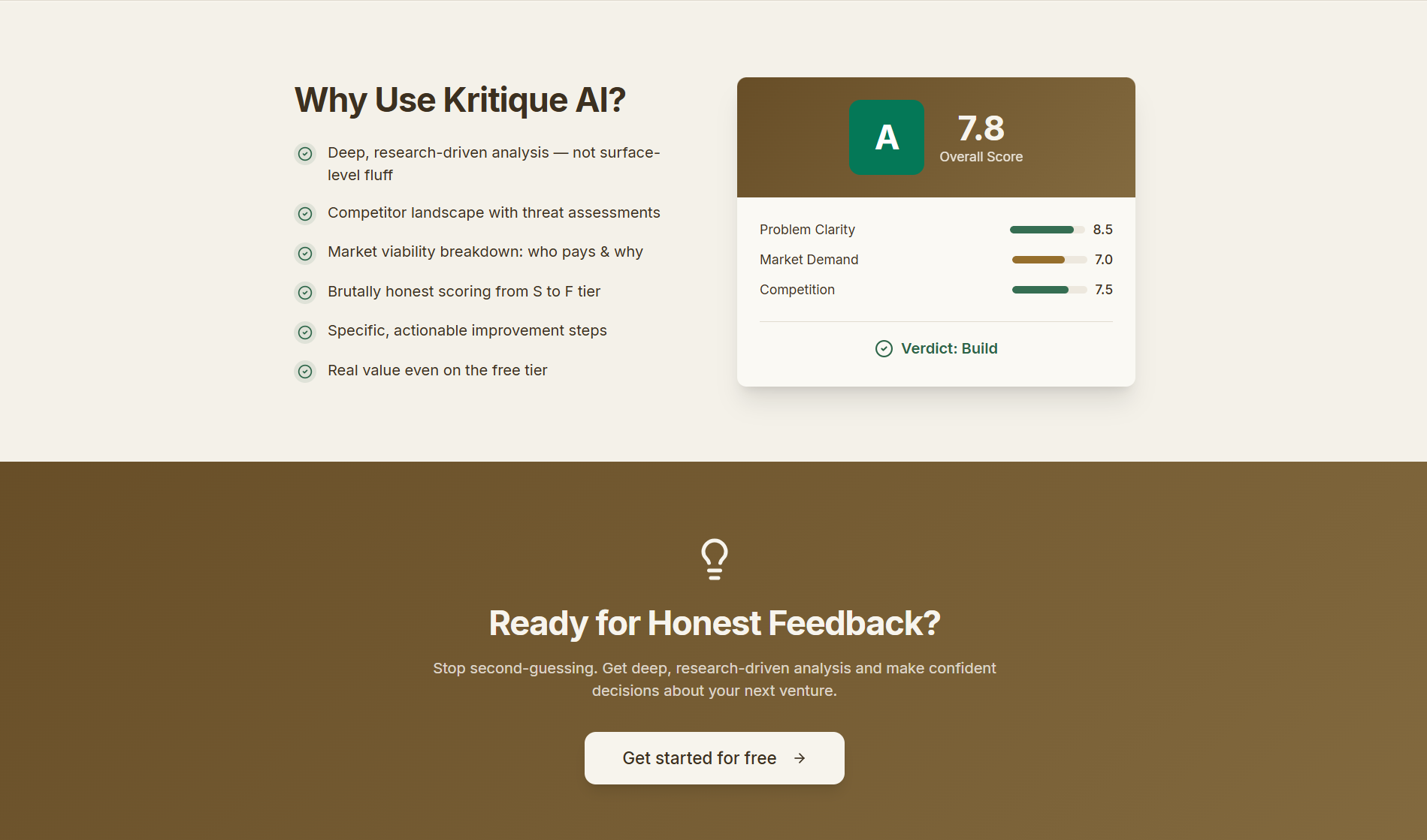 Screenshot 2 of Kritique AI