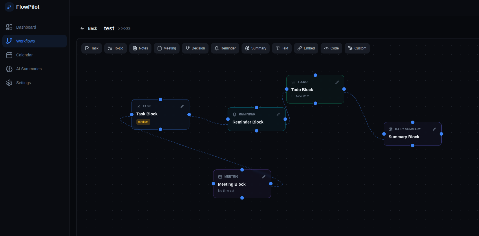 Screenshot 2 of FlowPilot