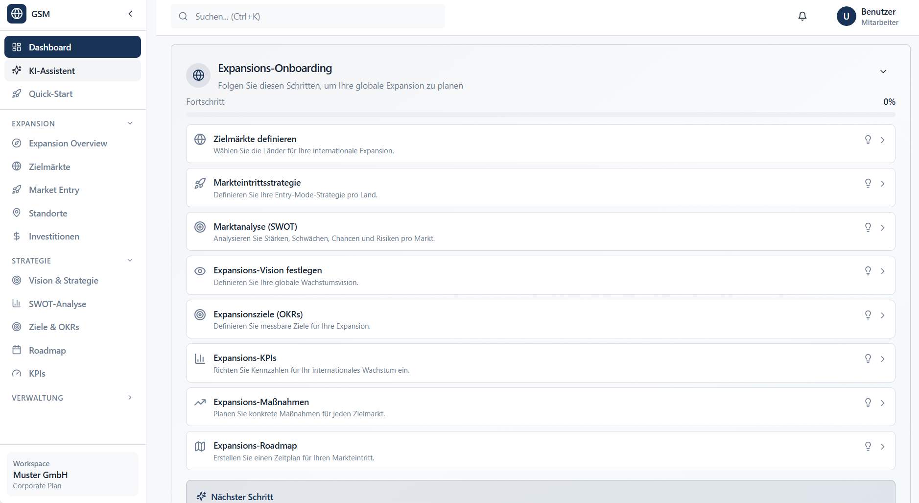 Screenshot 2 of GlobalStrategyManager