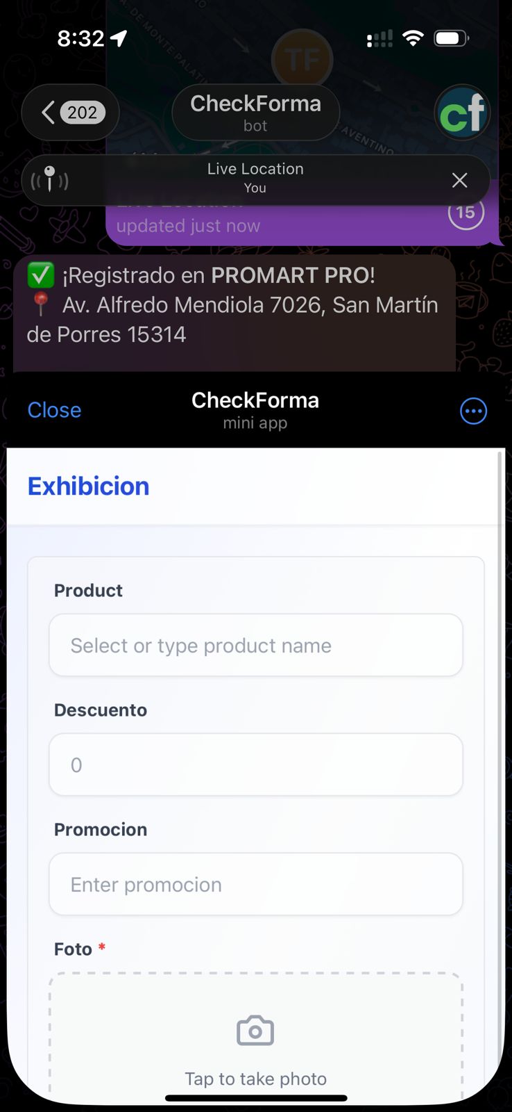 Screenshot 1 of CheckForma