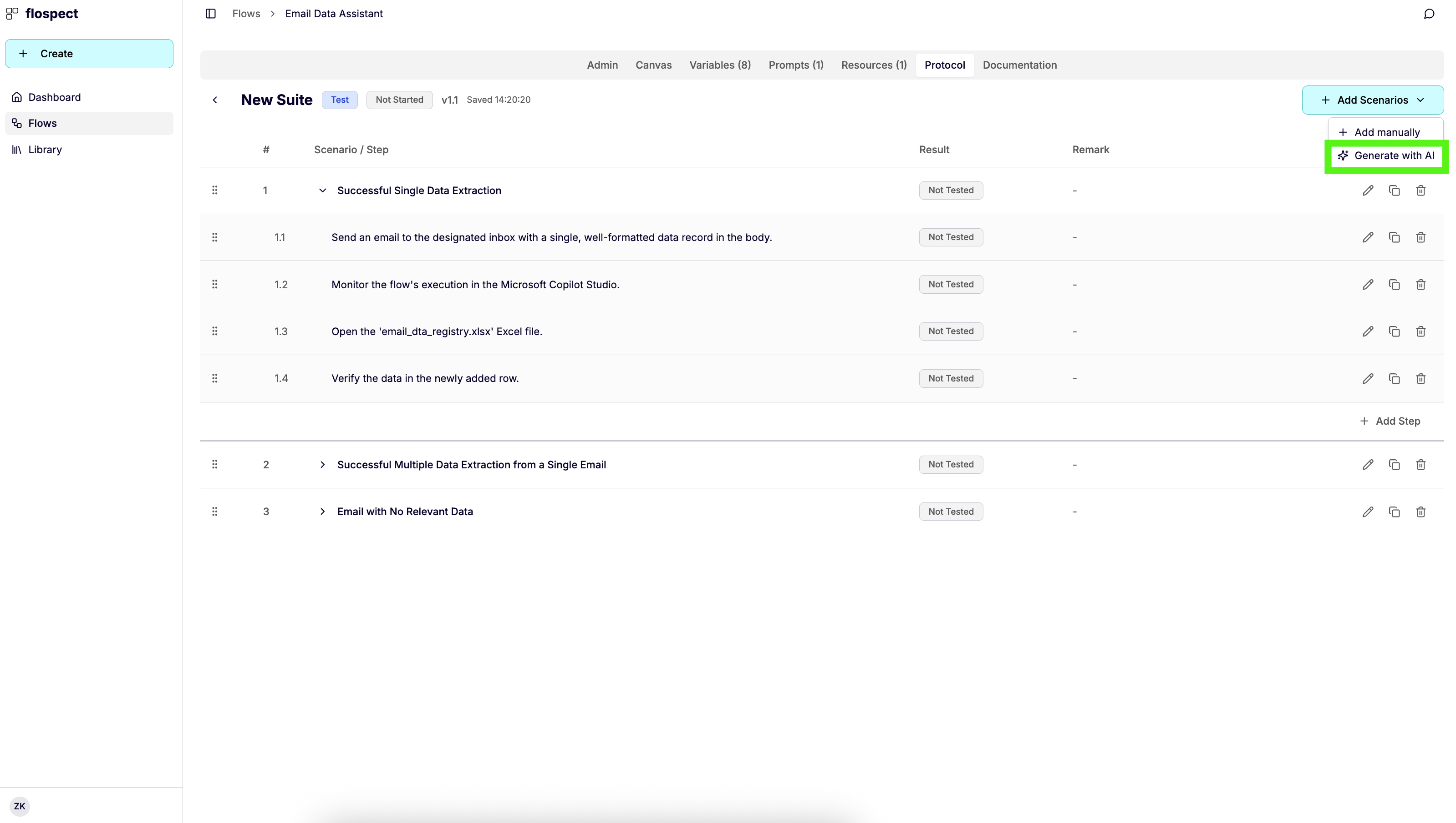 Screenshot 5 of flospect