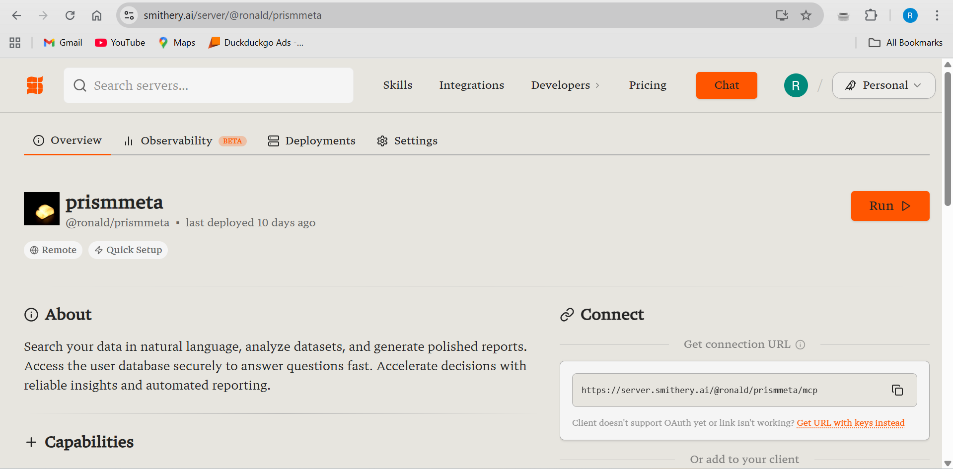 Screenshot 2 of PrismMeta - Cryptographic Trust Layer fo