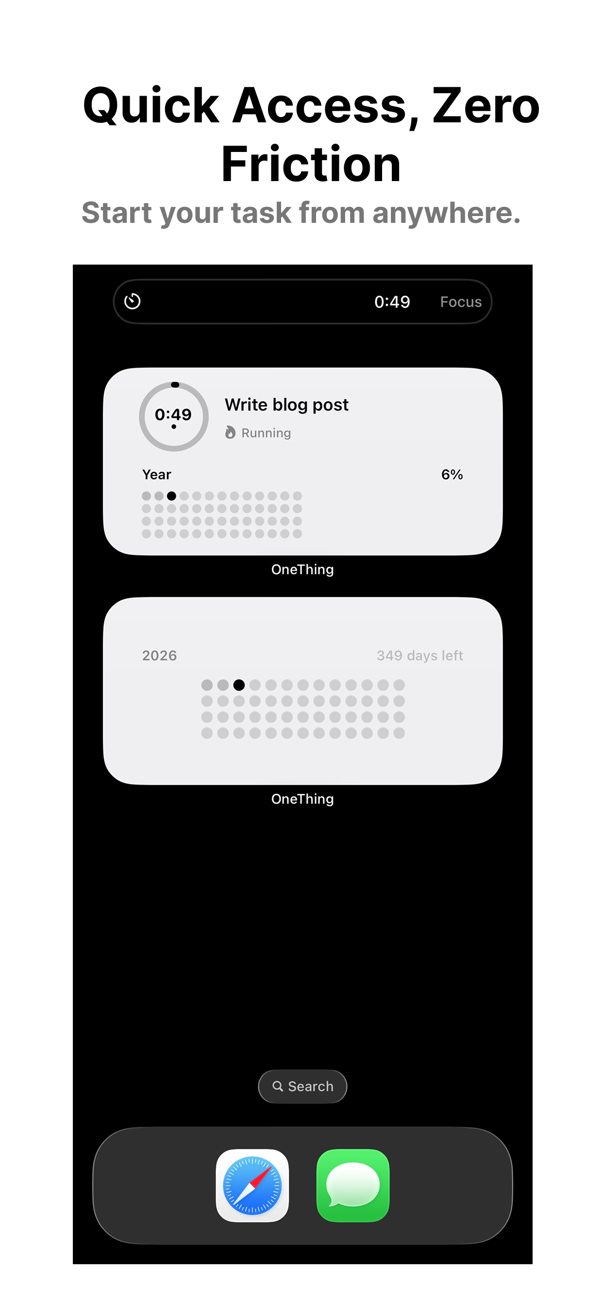 Screenshot 8 of OneTask Single Task Timer App