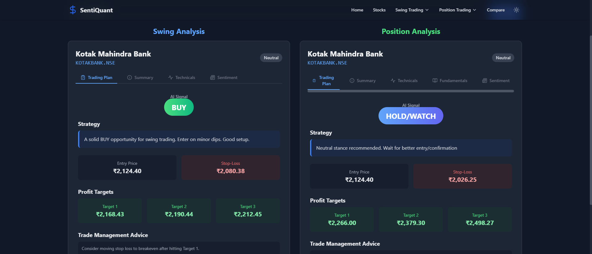 Screenshot 4 of FinTrade - AI Trading Analysis