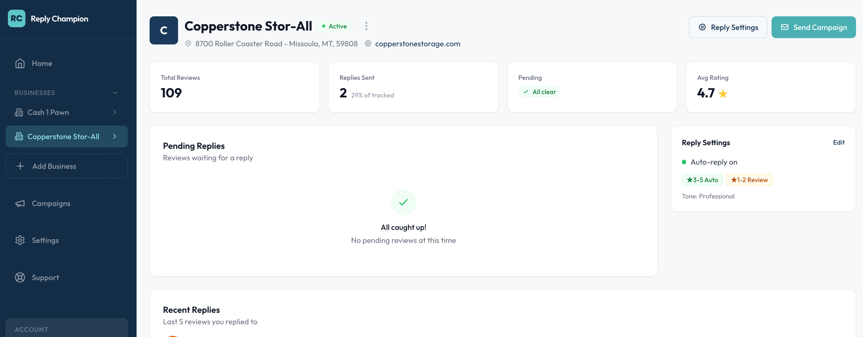 Screenshot 2 of Reply Champion