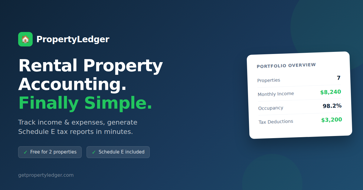 Screenshot 1 of PropertyLedger