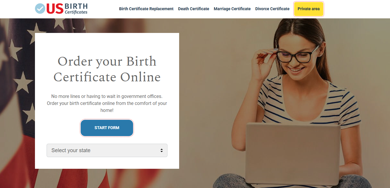 Screenshot 1 of US Birth Certificates & Vital Records