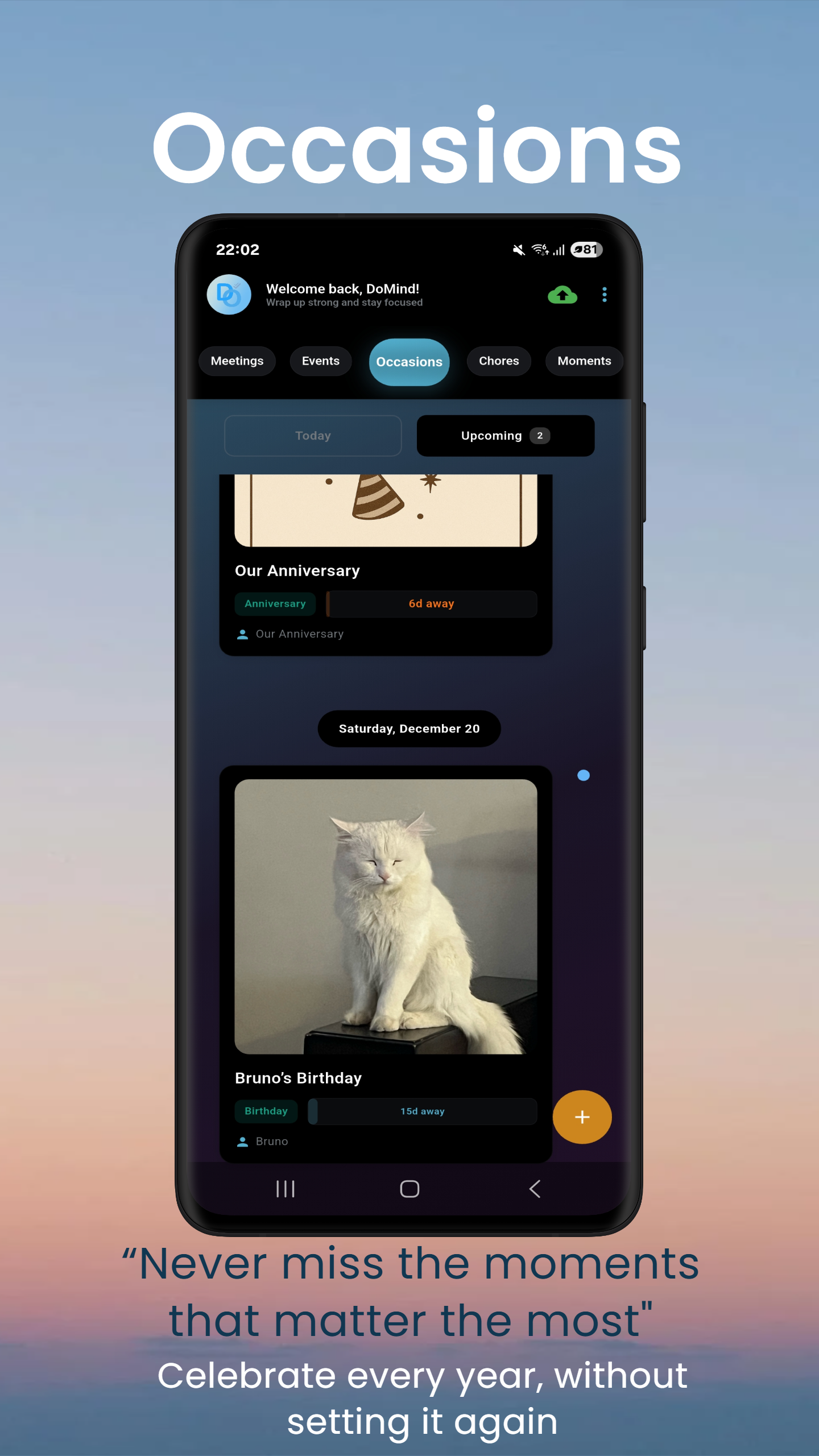Screenshot 4 of DoMind: Visual Planner & Tasks