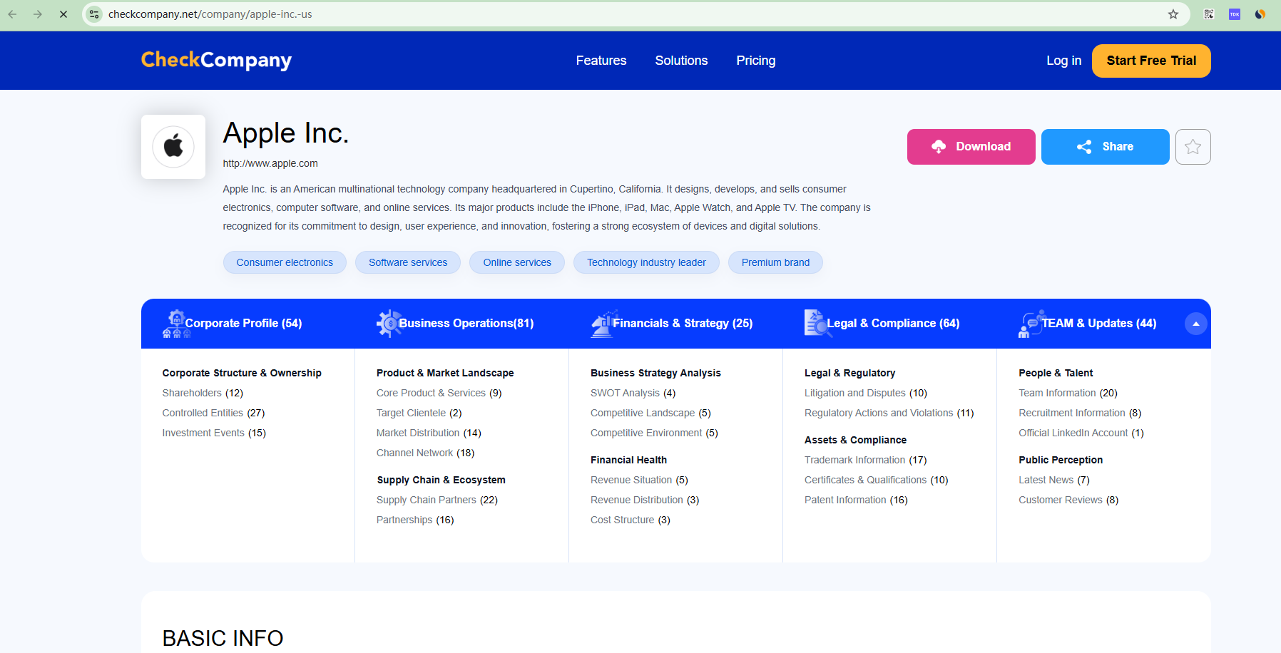 Screenshot 2 of CheckCompany