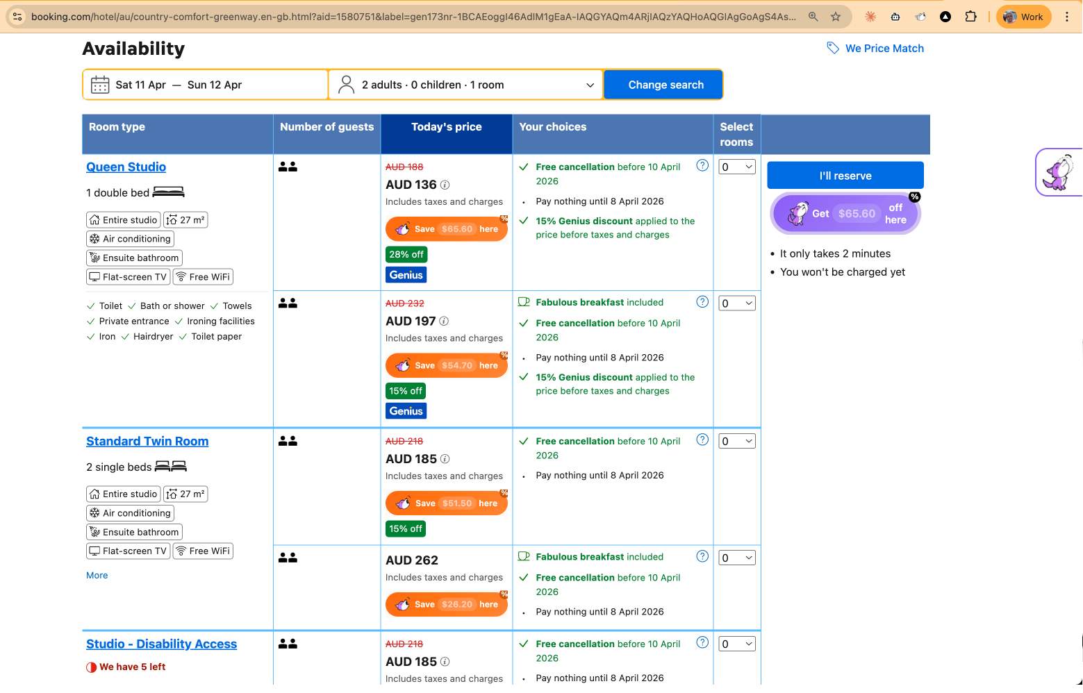 Screenshot 1 of Booking Wolf