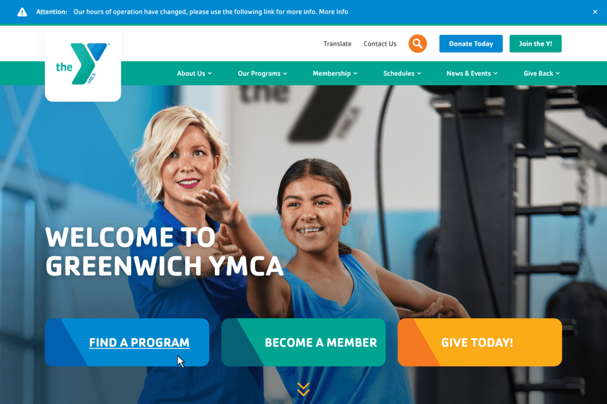Screenshot 1 of Morweb - Nonprofit CMS Website Builder