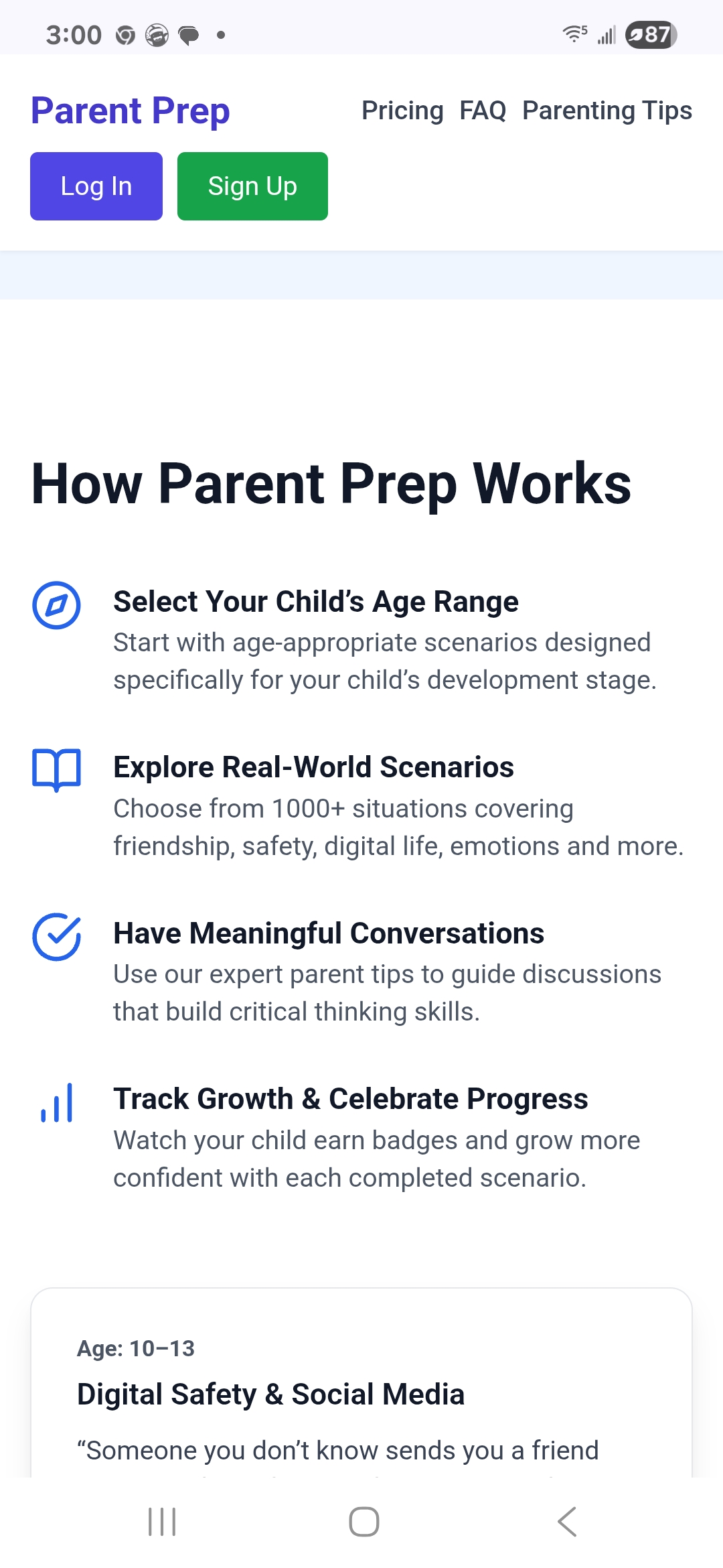 Screenshot 2 of Parent Prep