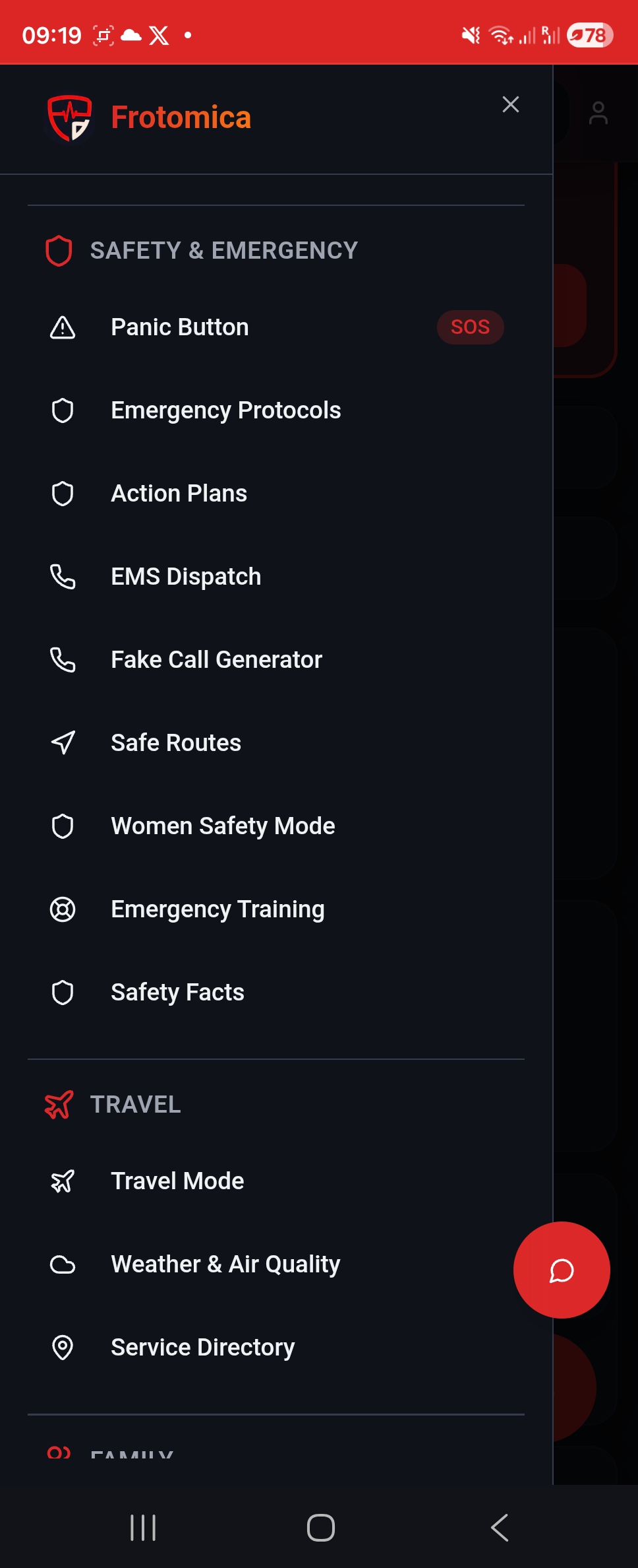 Screenshot 5 of Frotomica - Emergency Response & Safety