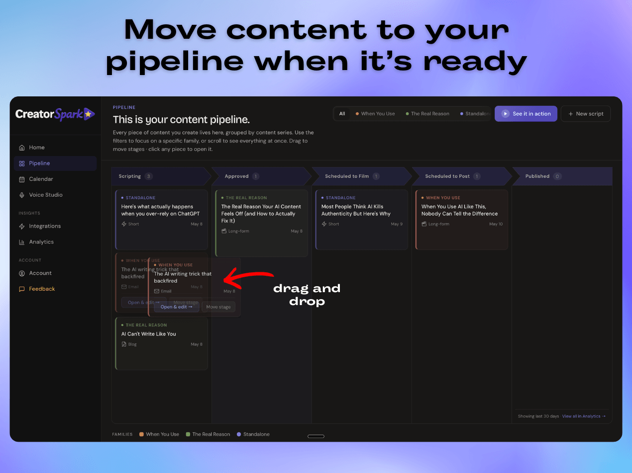 Screenshot 5 of CreatorSpark