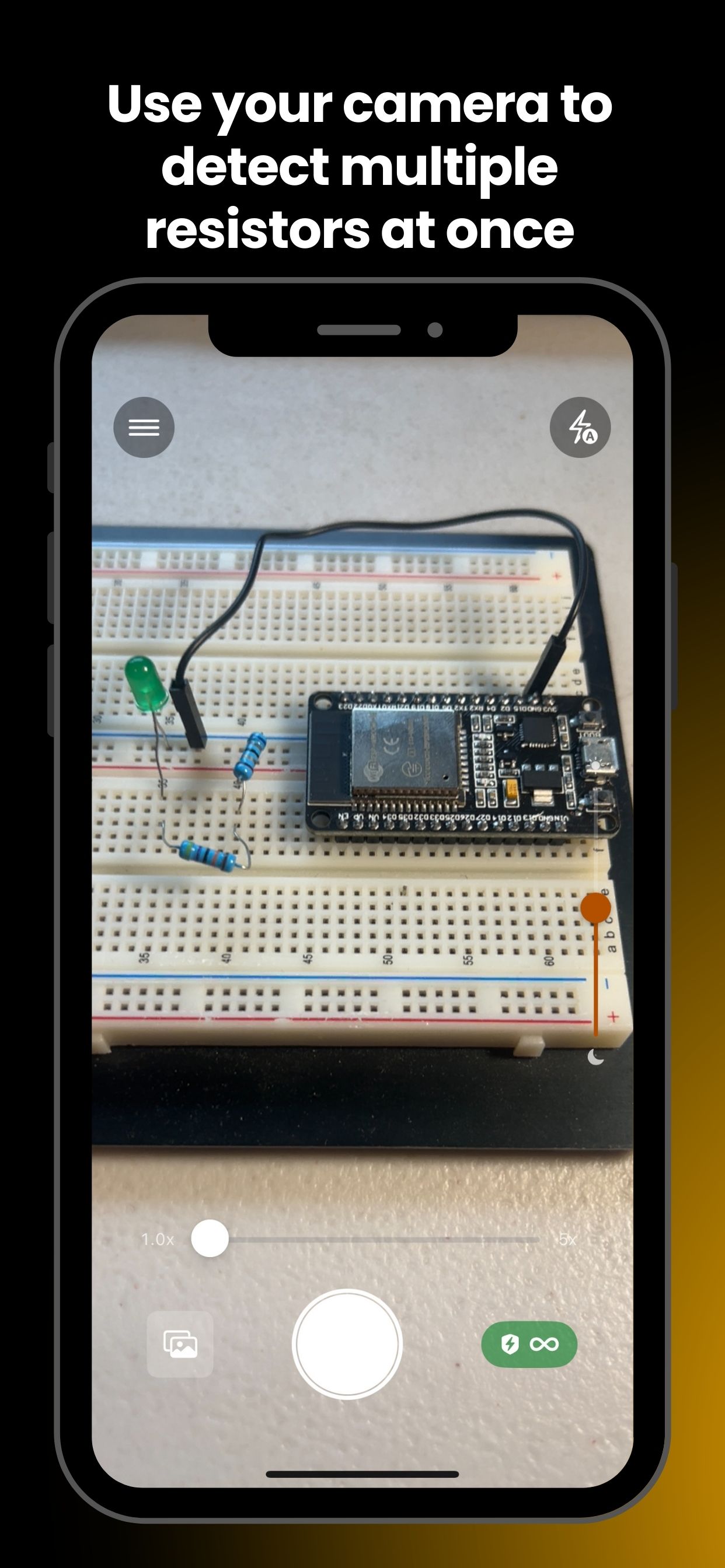 Screenshot 2 of AI Resistor Scanner
