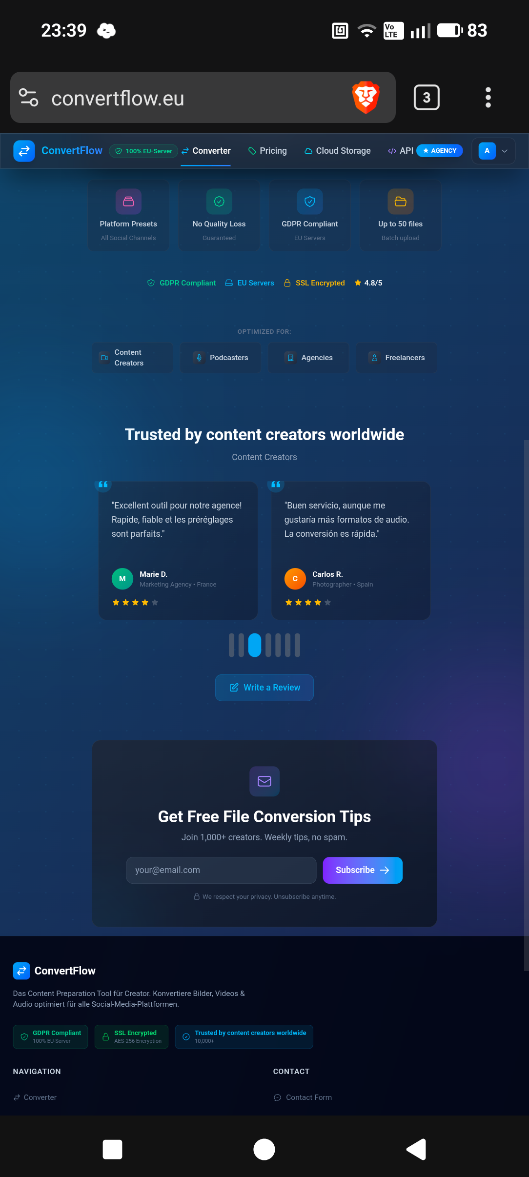 Screenshot 2 of ConvertFlow