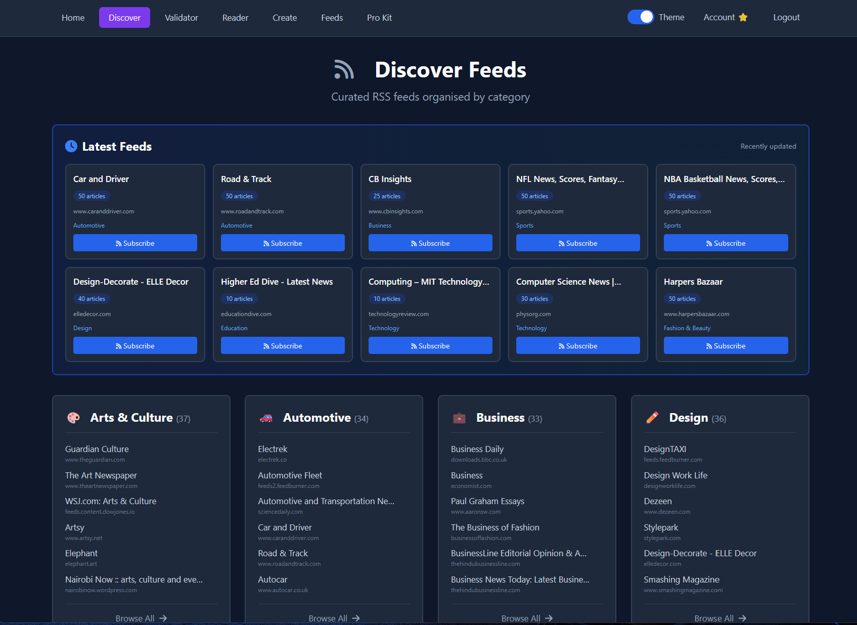 Screenshot 7 of RSS Kit