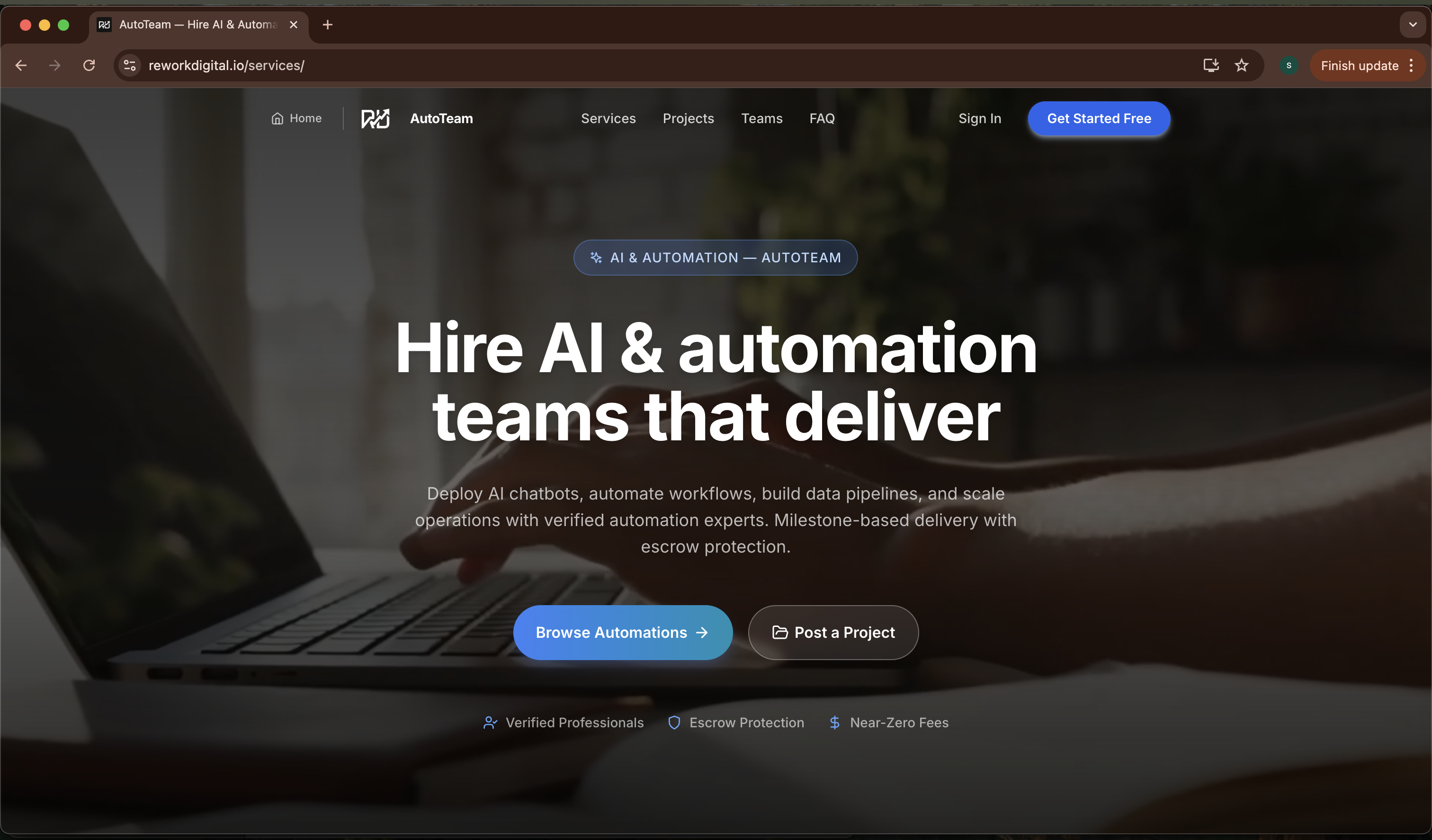 Screenshot 3 of REWORK. Digital