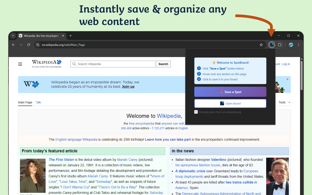 Screenshot 1 of SpotBoard