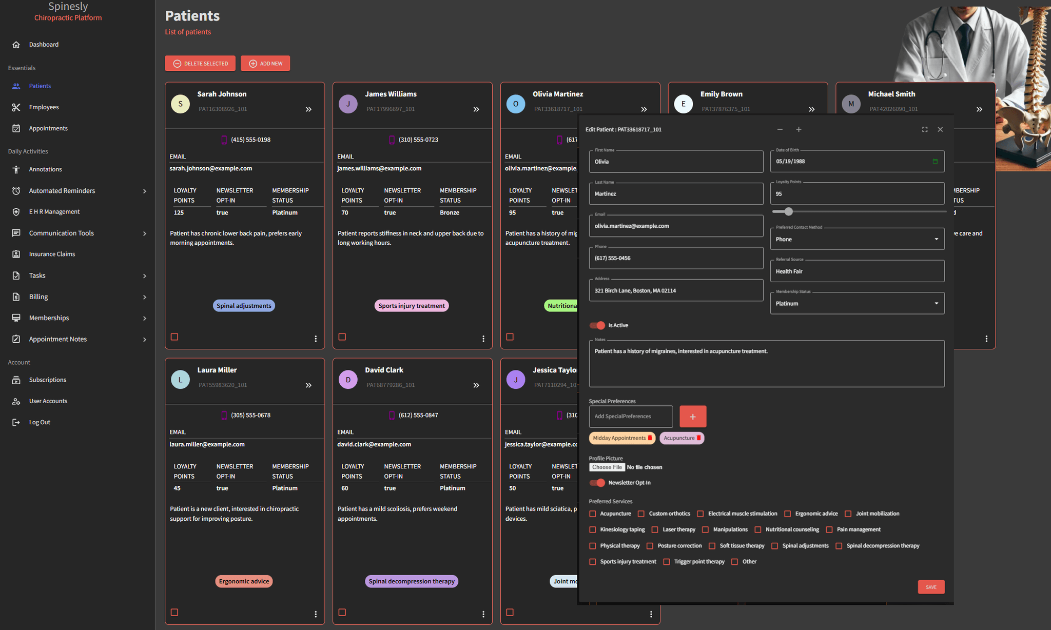 Screenshot 2 of Spinesly
