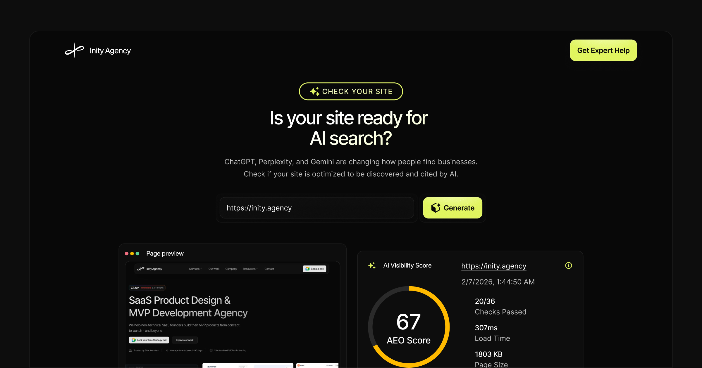 Screenshot 2 of AEO Technical Check