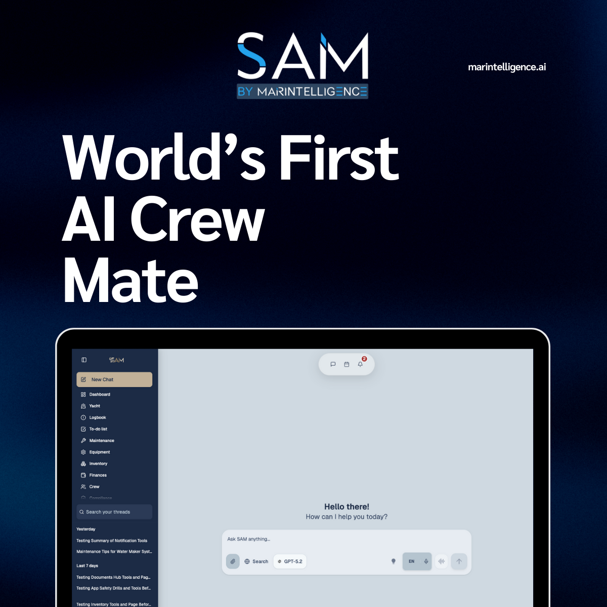 Screenshot 1 of SAM | AI Crew Member