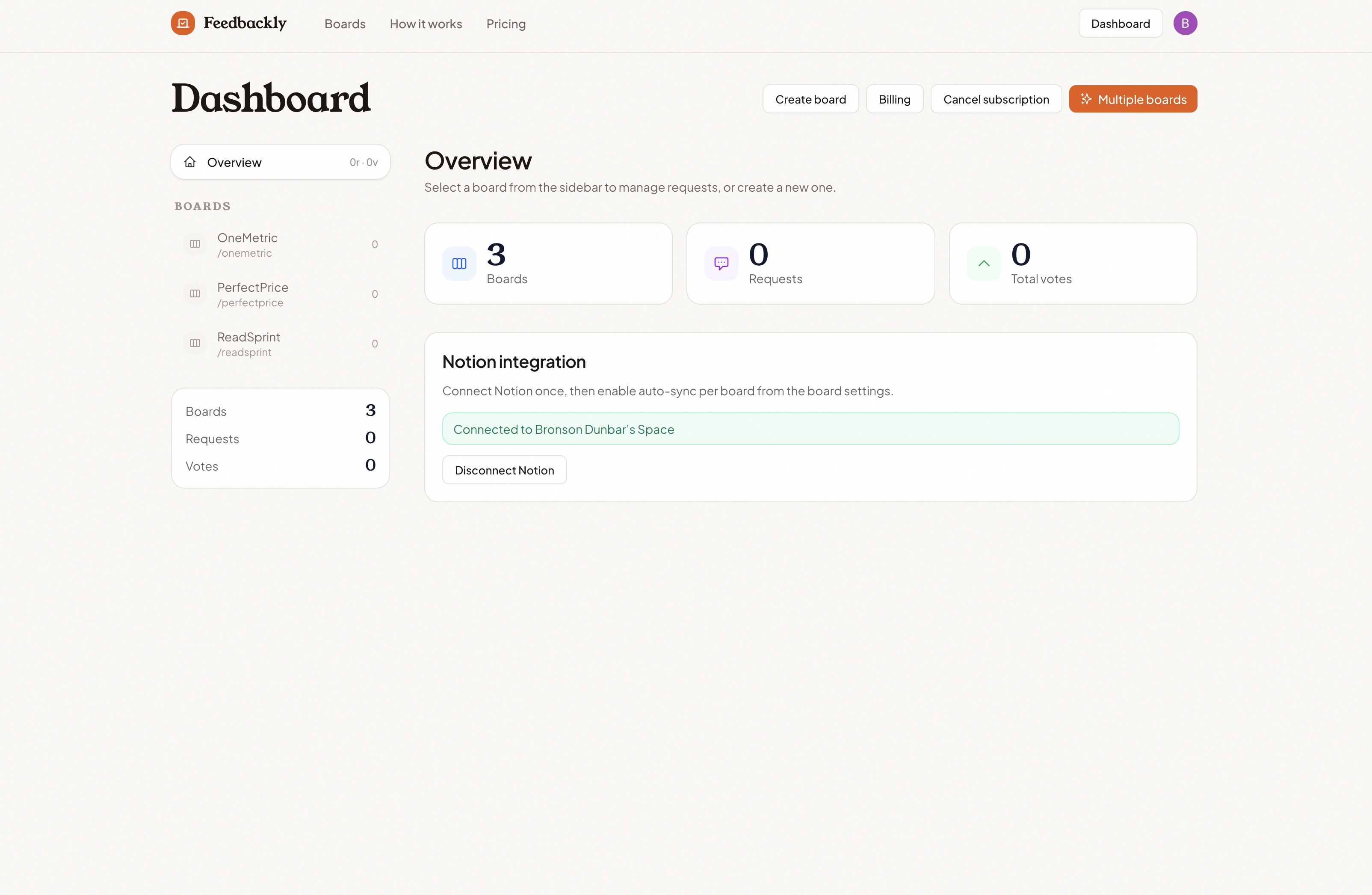 Screenshot 1 of Feedbackly