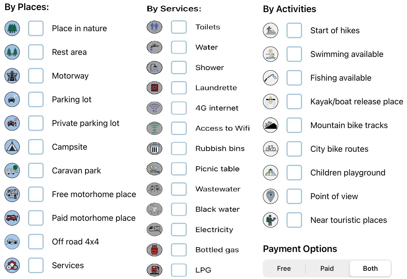 Screenshot 5 of Camplocation app