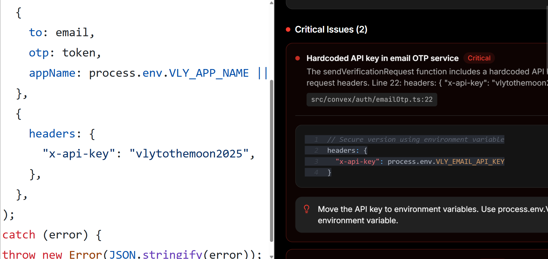 Screenshot 6 of CodeVibes - AI Code Analysis