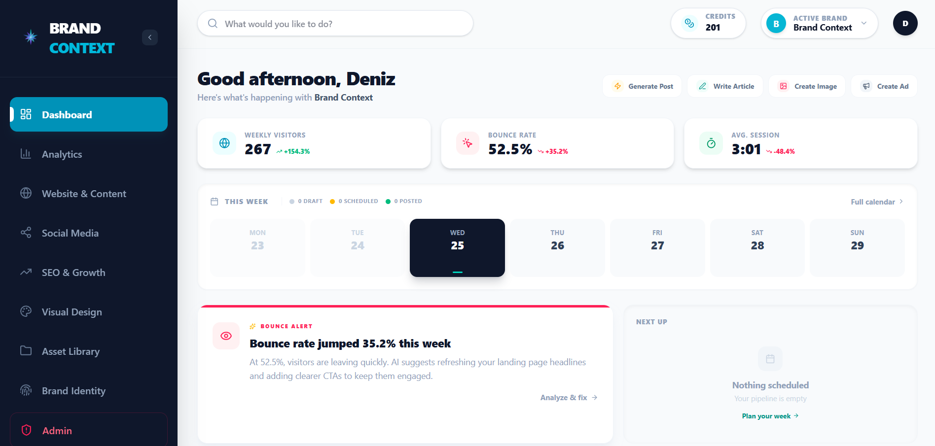 Screenshot 3 of Brand Context