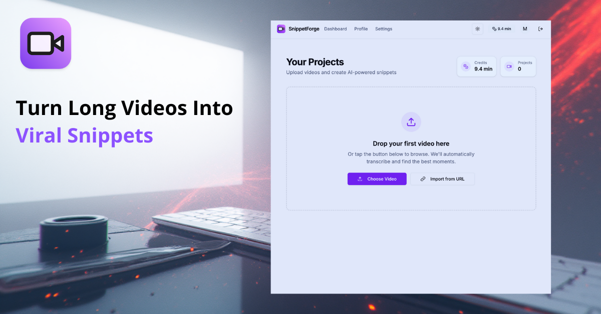 Screenshot 1 of SnippetForge