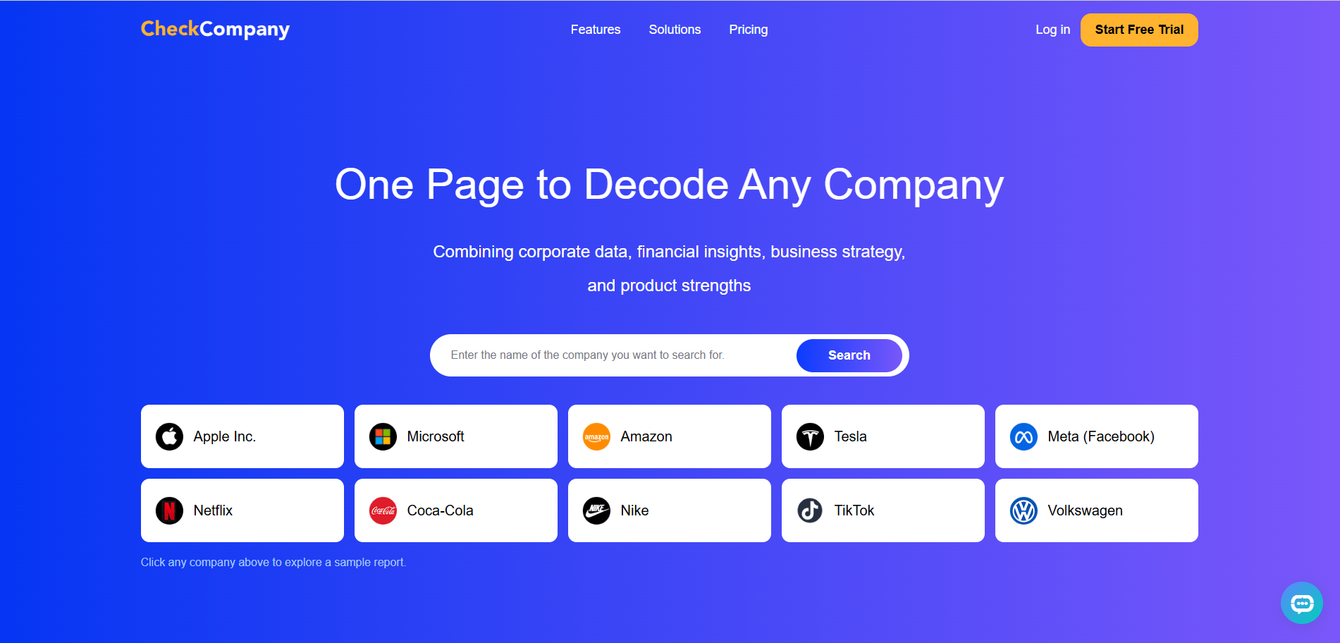 Screenshot 1 of CheckCompany