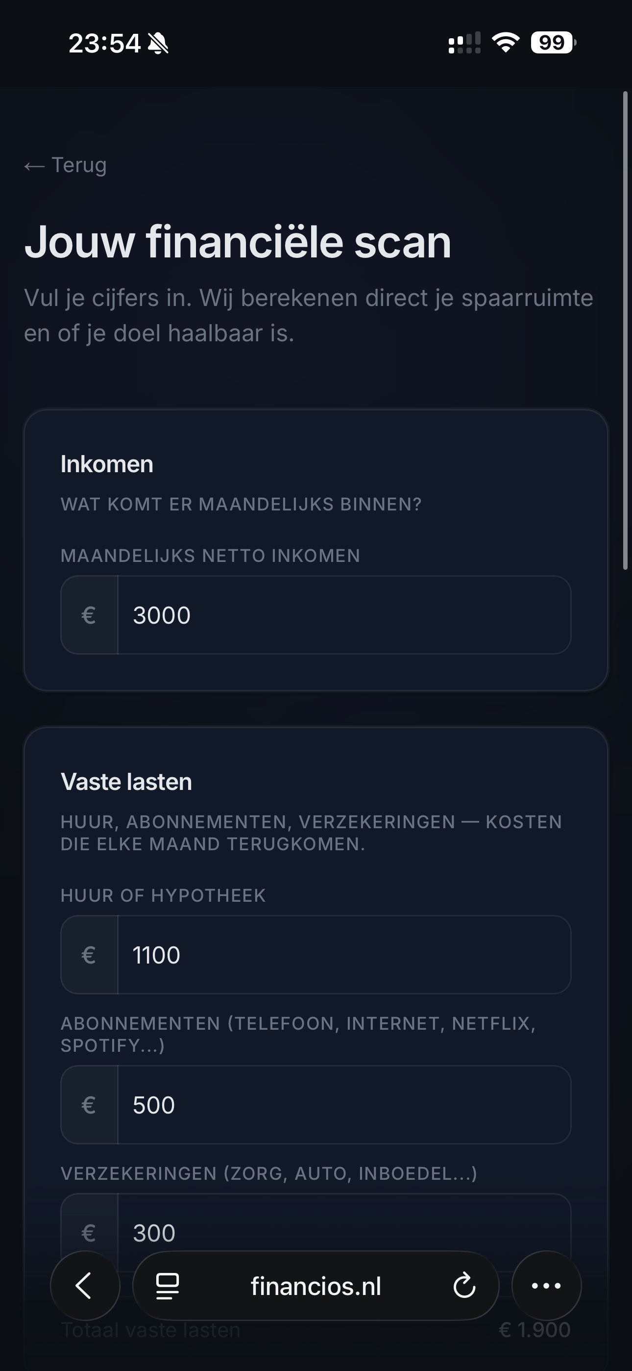 Screenshot 2 of Financios