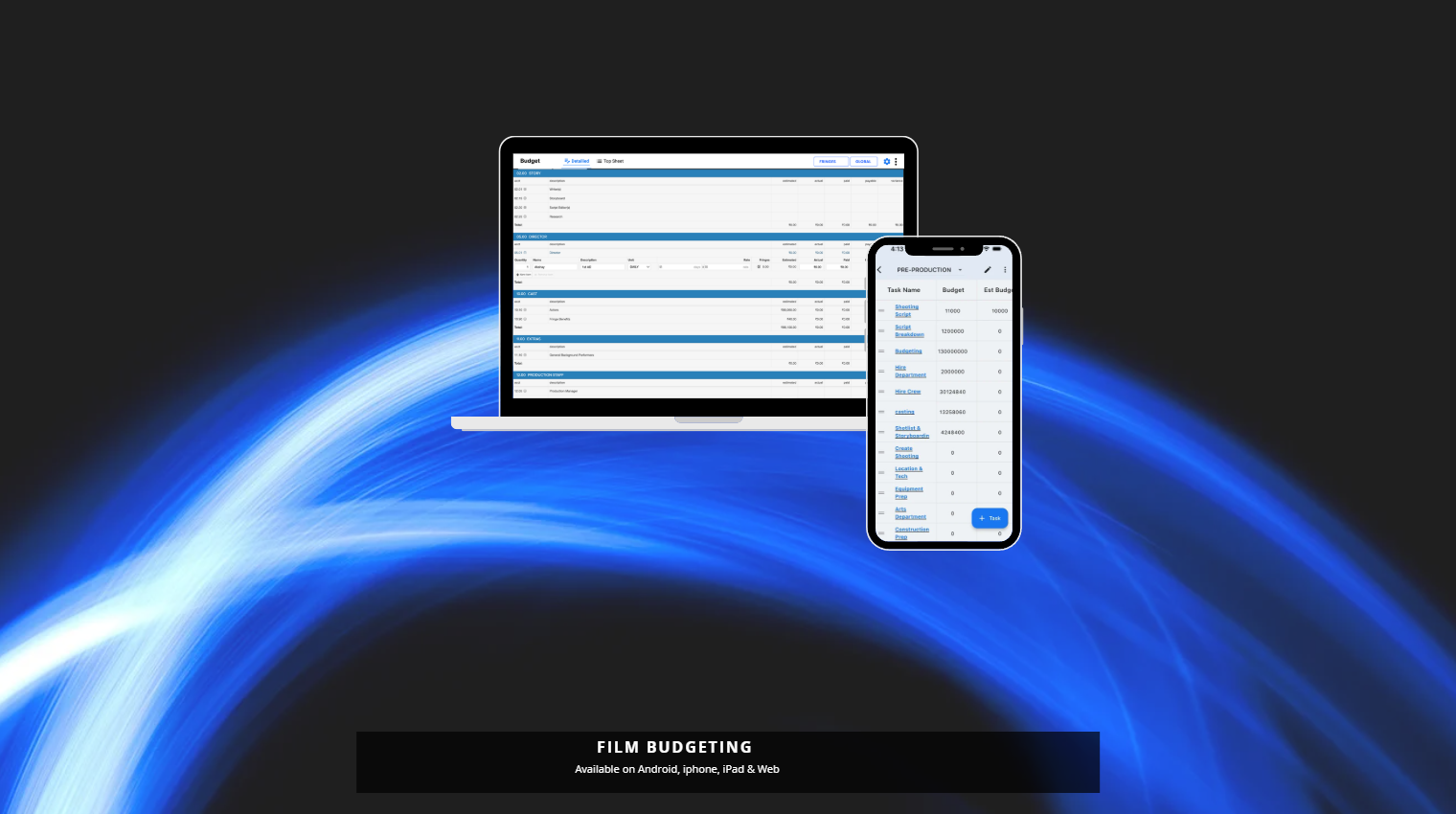 Screenshot 4 of Movie Budgeting Software | Studiovity