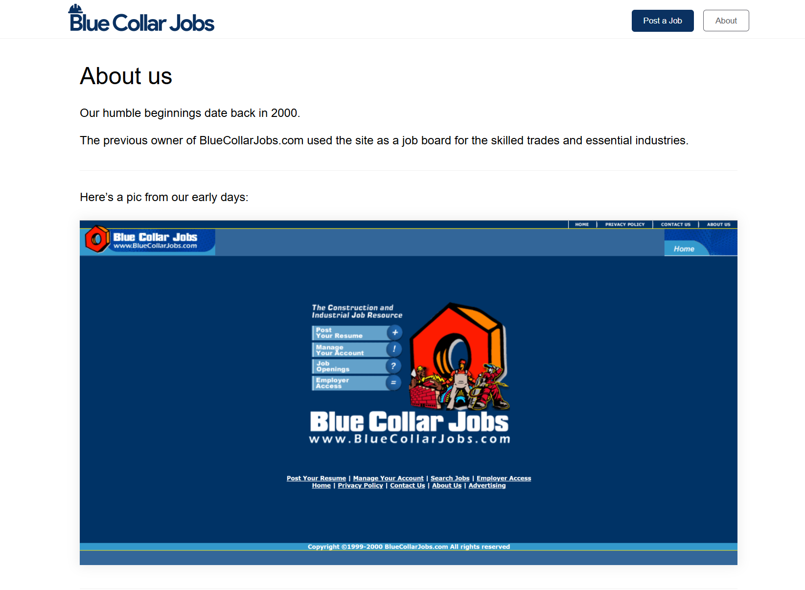 Screenshot 2 of BlueCollarJobs.com