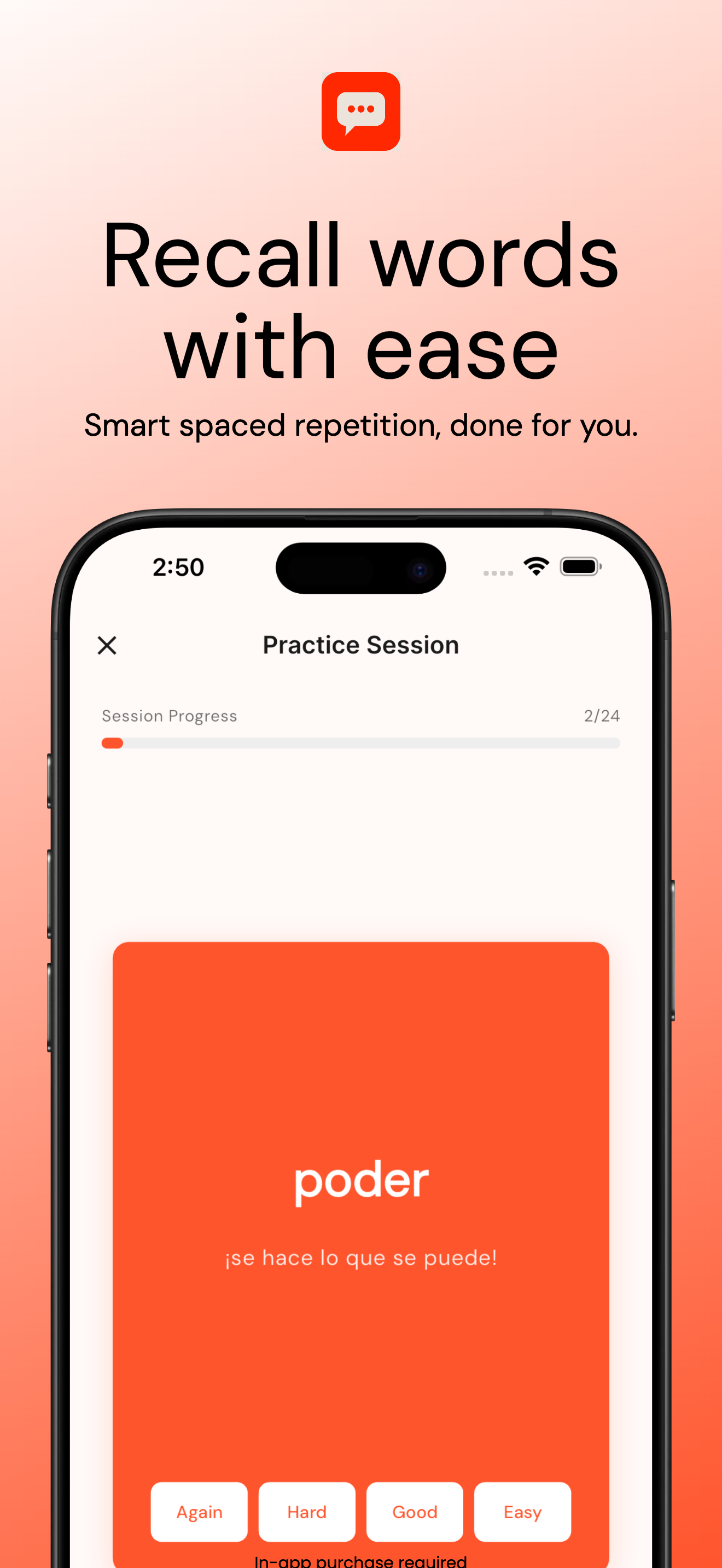 Screenshot 3 of 1000 Spanish Words