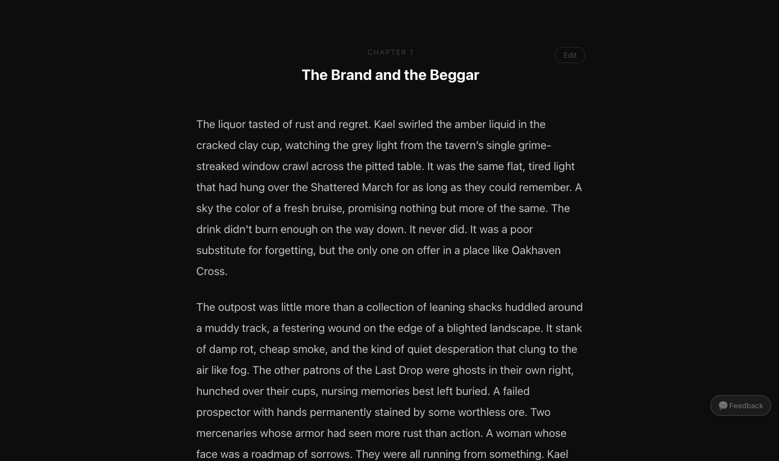 Screenshot 5 of zz-novel