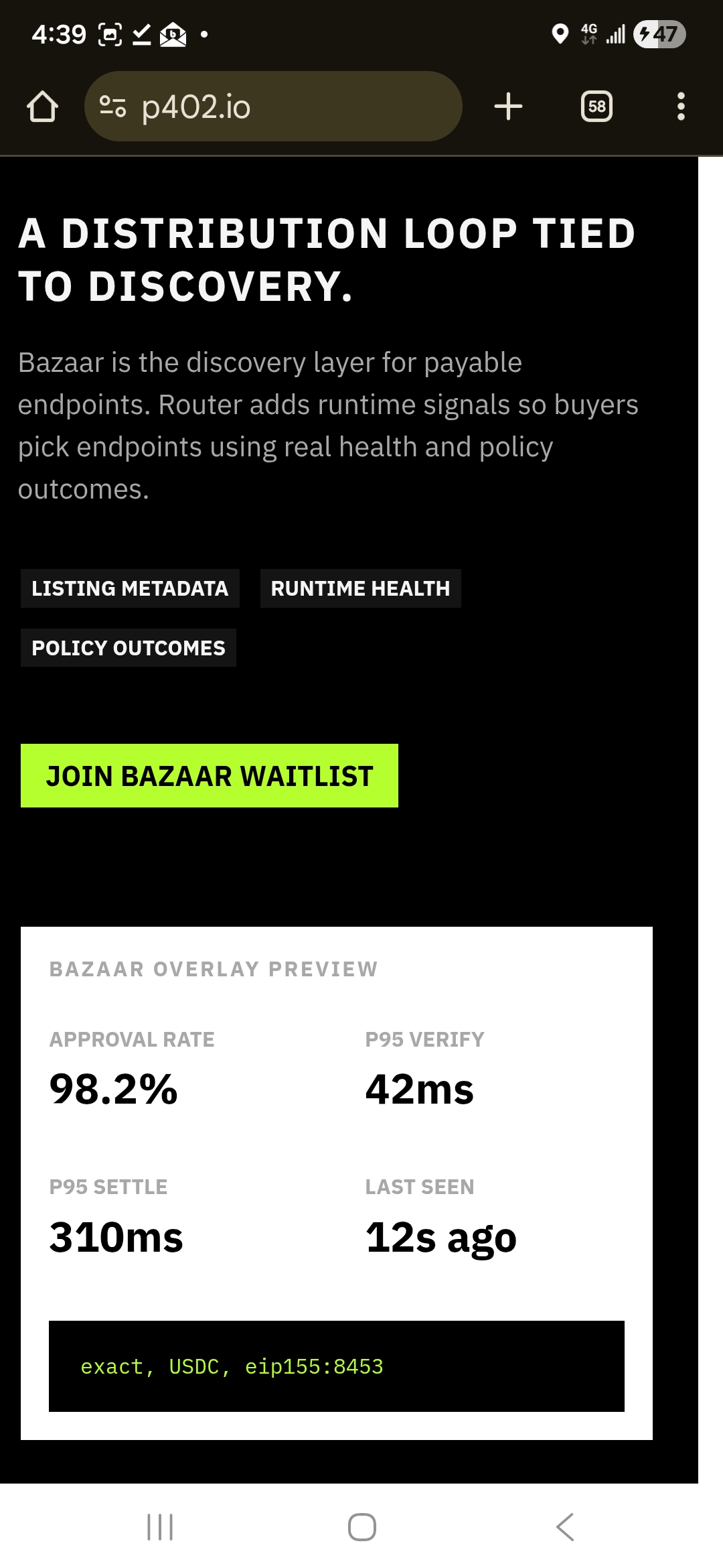Screenshot 4 of P402.io
