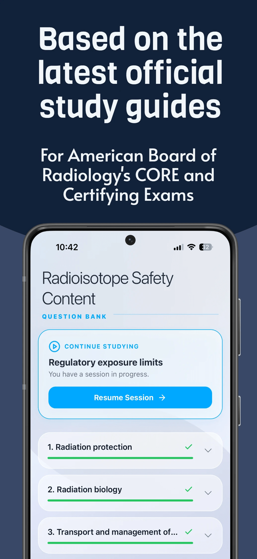 Screenshot 4 of Radiology Core QBank: NIS & RISC