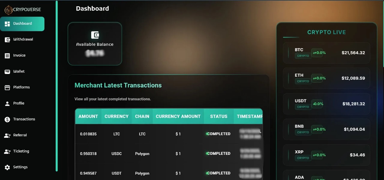 Screenshot 2 of Crypoverse