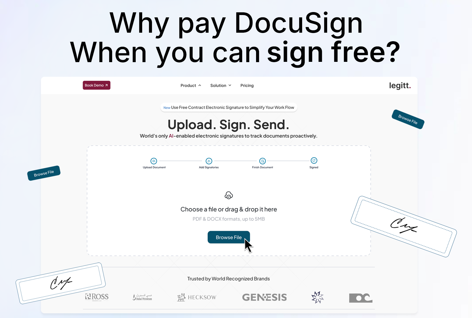 Screenshot 6 of Legitt AI Electronic Signature