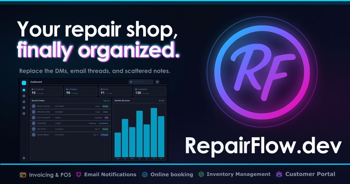 Screenshot 1 of RepairFlow
