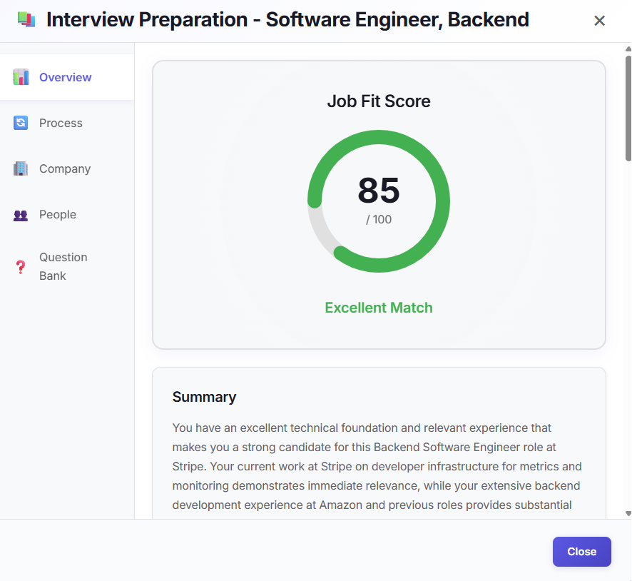 Screenshot 1 of JobsReadyAI