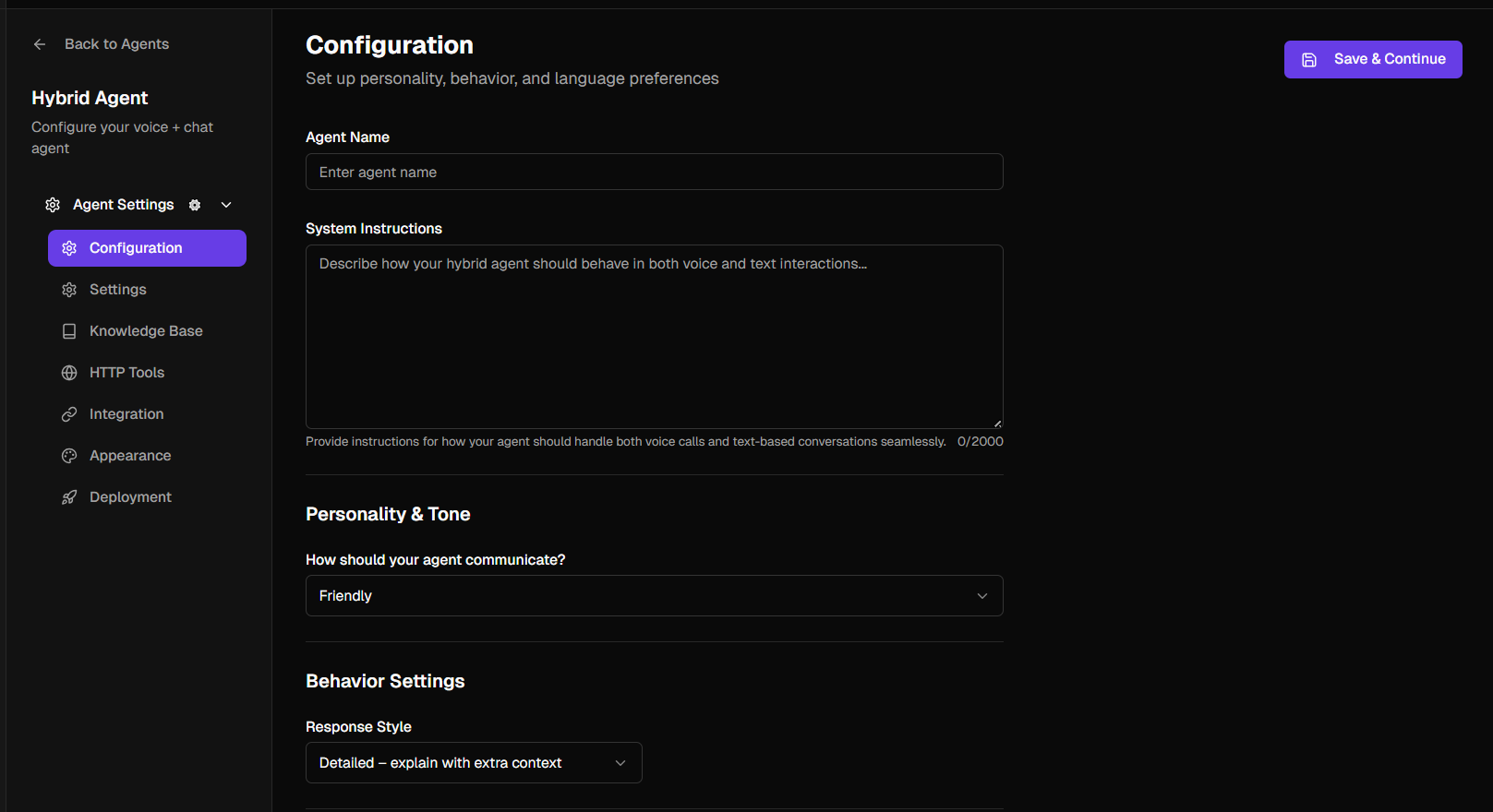 Screenshot 1 of Loopz AI Agents