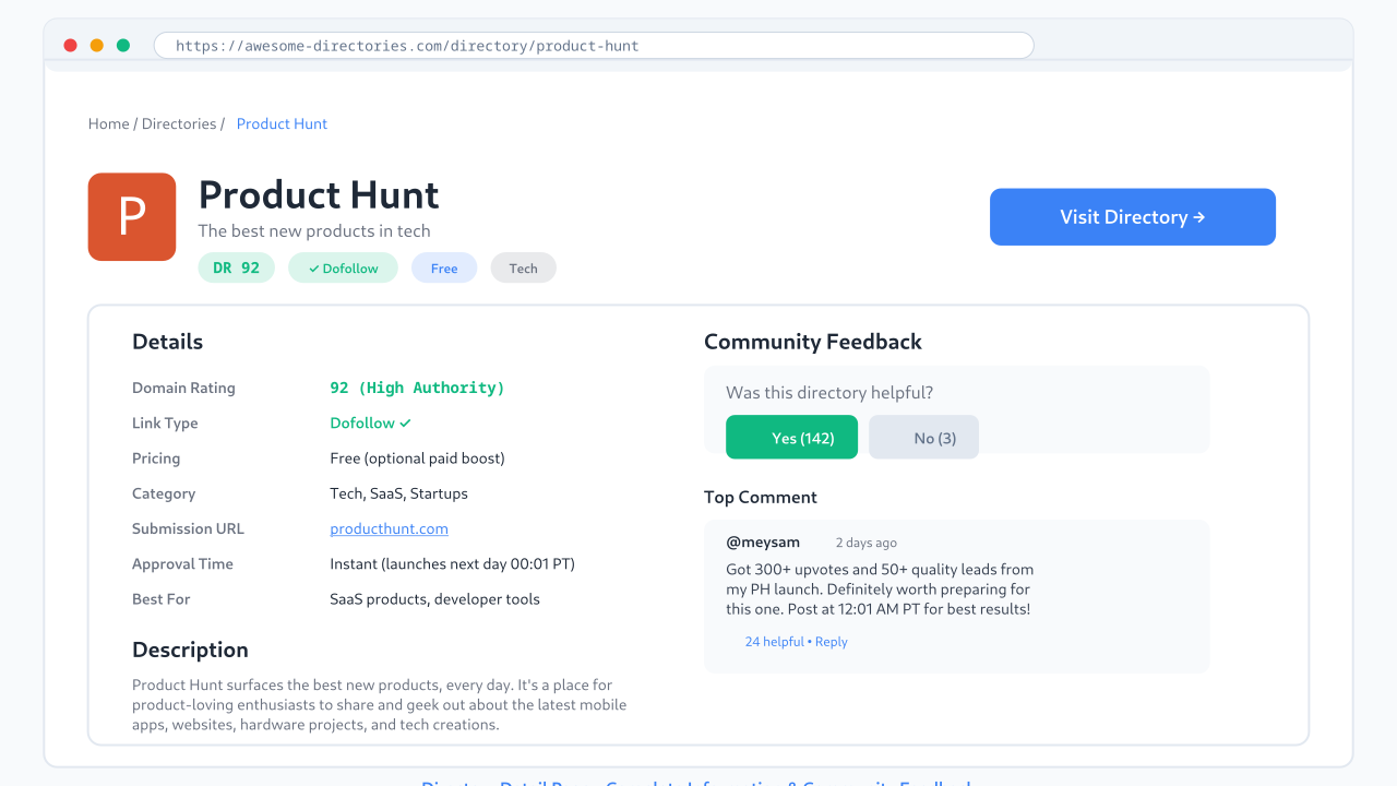 Screenshot 4 of Awesome Directories