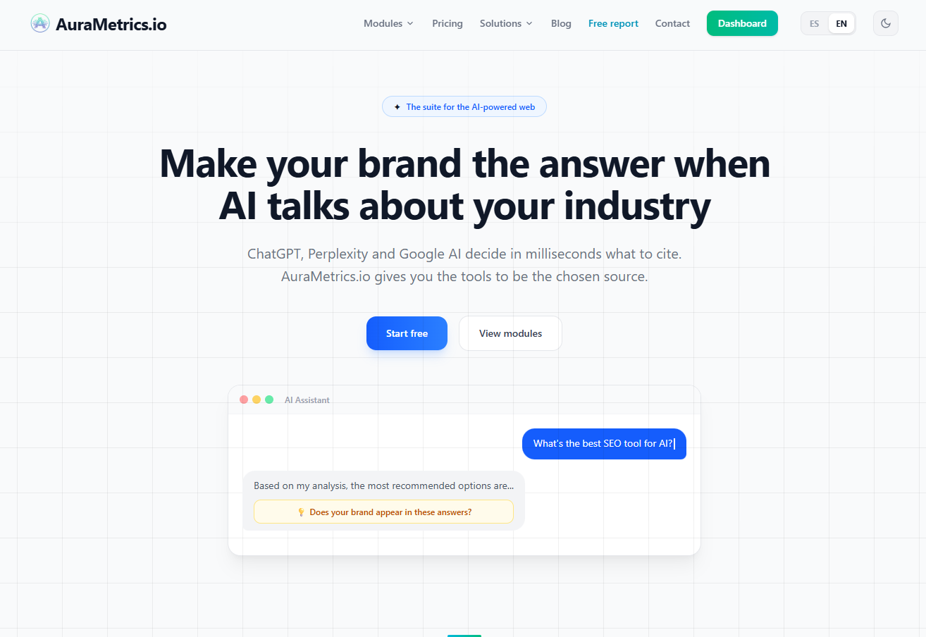 Screenshot 2 of AuraMetrics