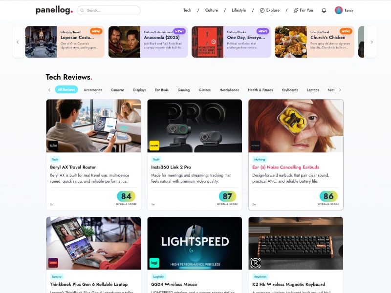 Screenshot 1 of Panellog