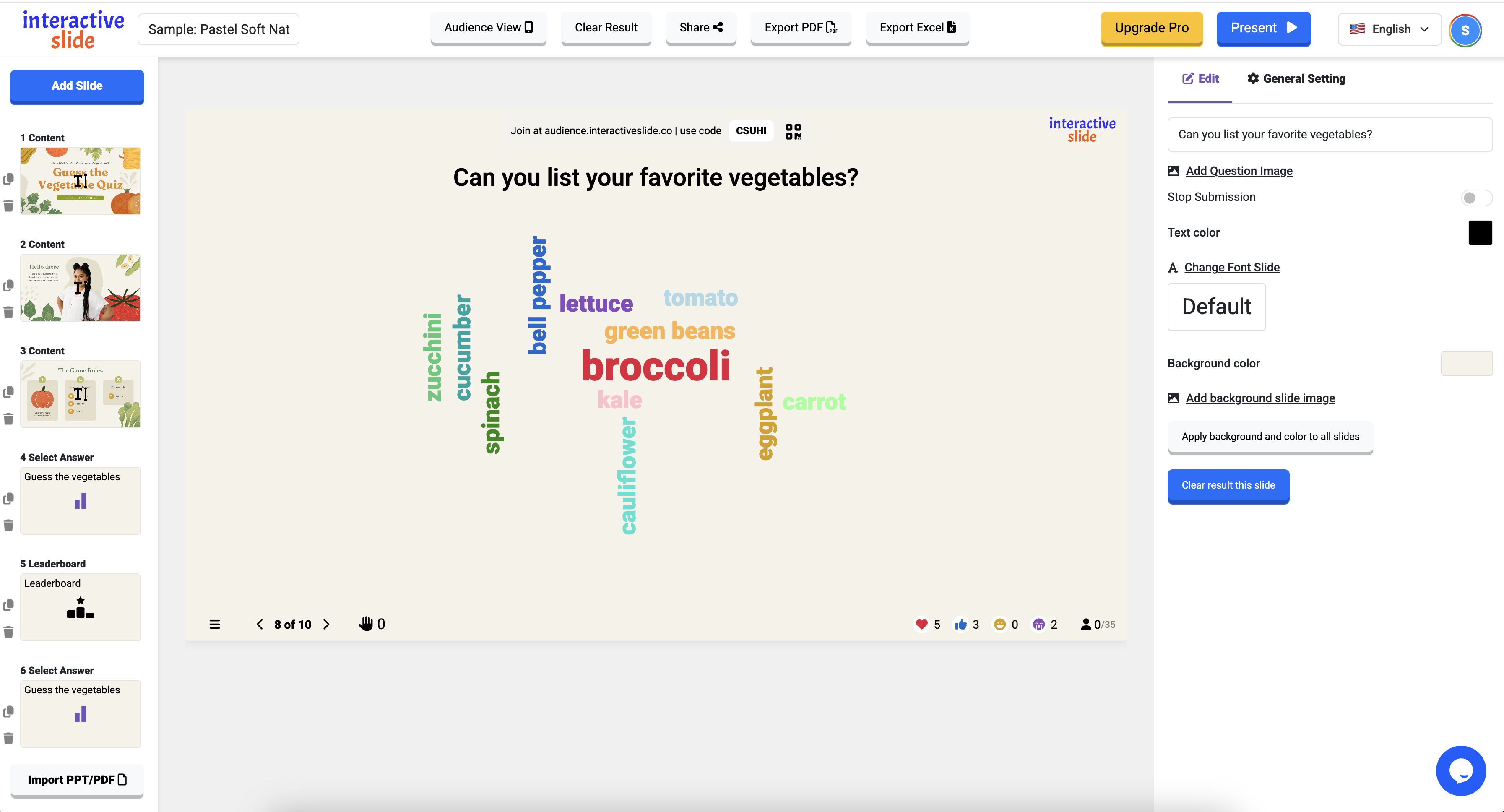 Screenshot 3 of Interactive Slide