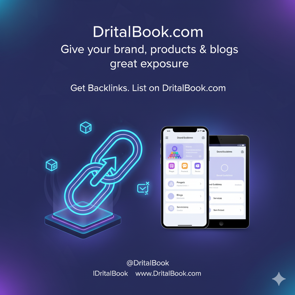 Screenshot 1 of DritalBook – Build & Share Digital Brand