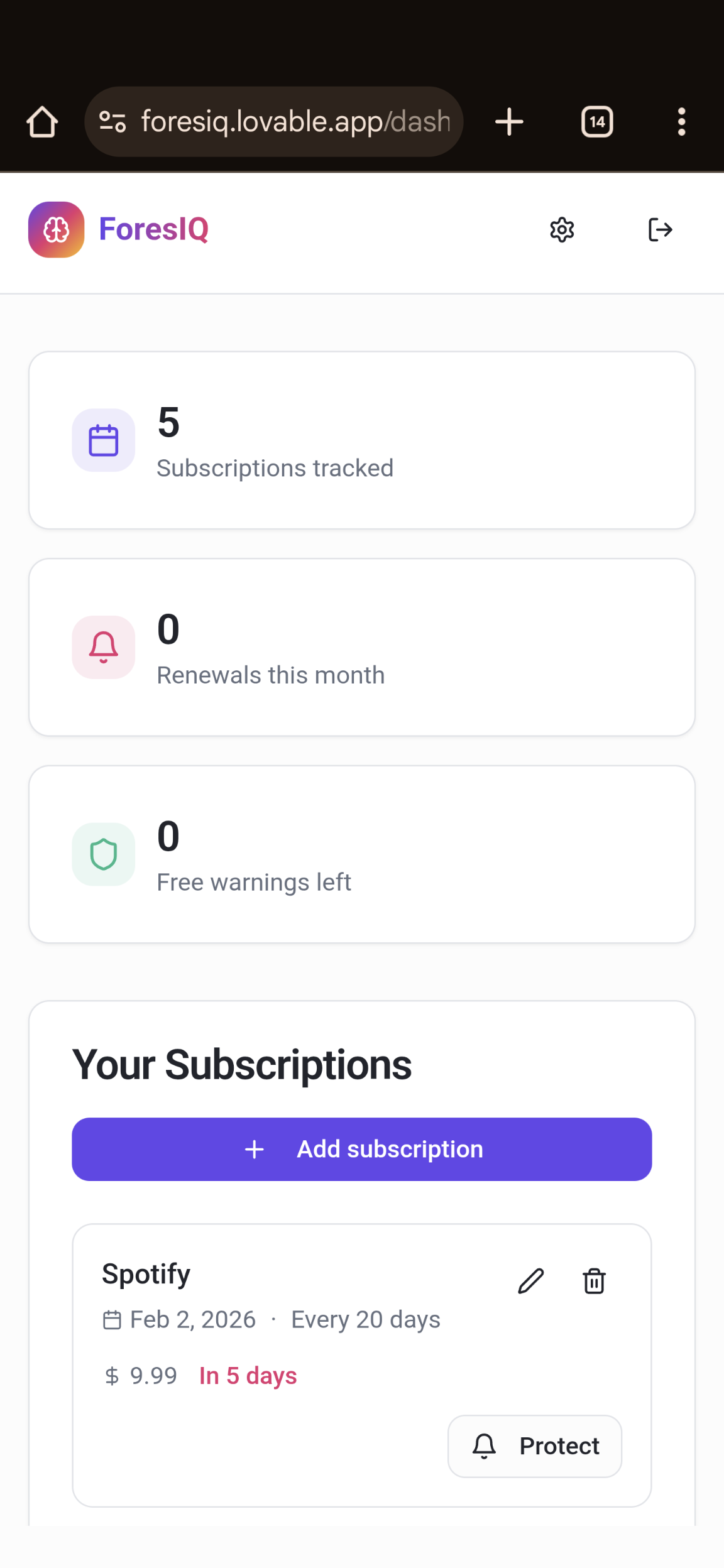 Screenshot 4 of ForesIQ